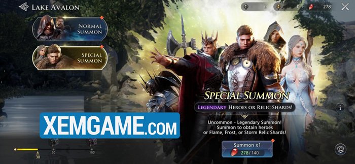 King Arthur: Legends Rise chính thức ra mắt, mang đến làn gió mới cho làng game thẻ tướng